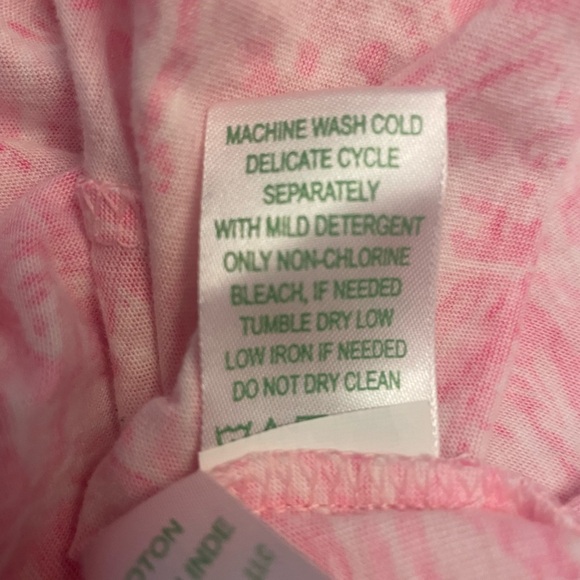 NWOT Lilly Pulitzer Mini Geanna Dress Tiered Pink/White Print Size - Picture 5 of 7